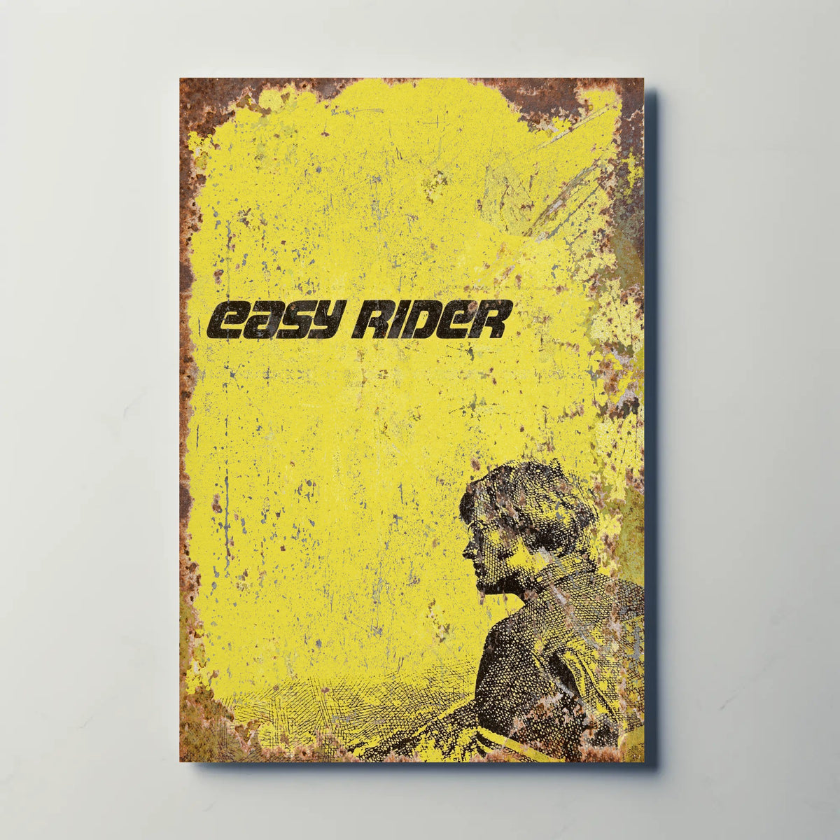 Easy Rider (1969) Metal Film Poster