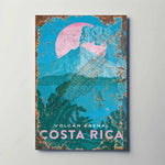 Costa Rica Metal Poster