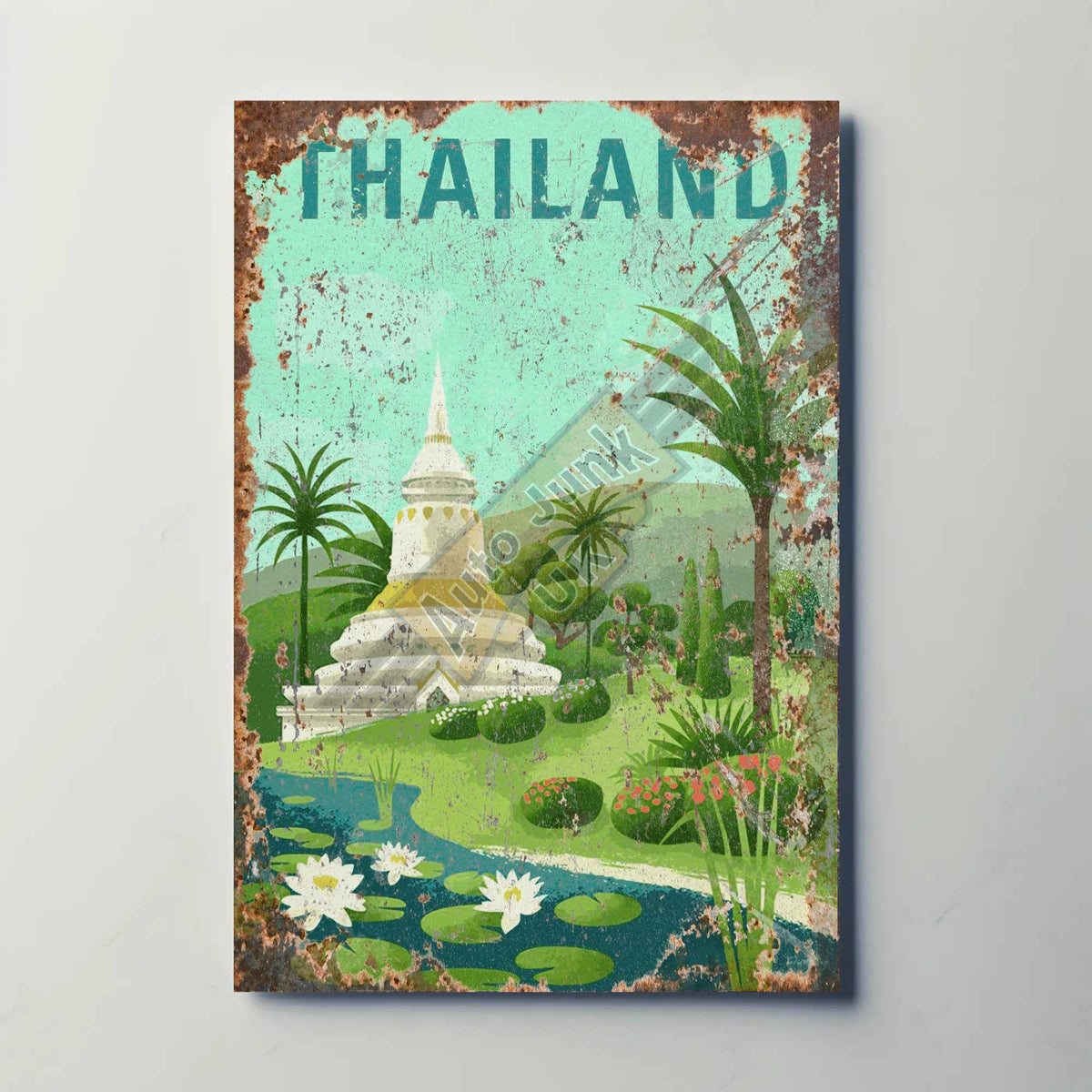 Thailand Metal Poster