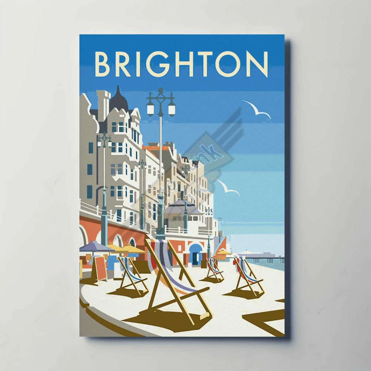 Brighton Metal Poster