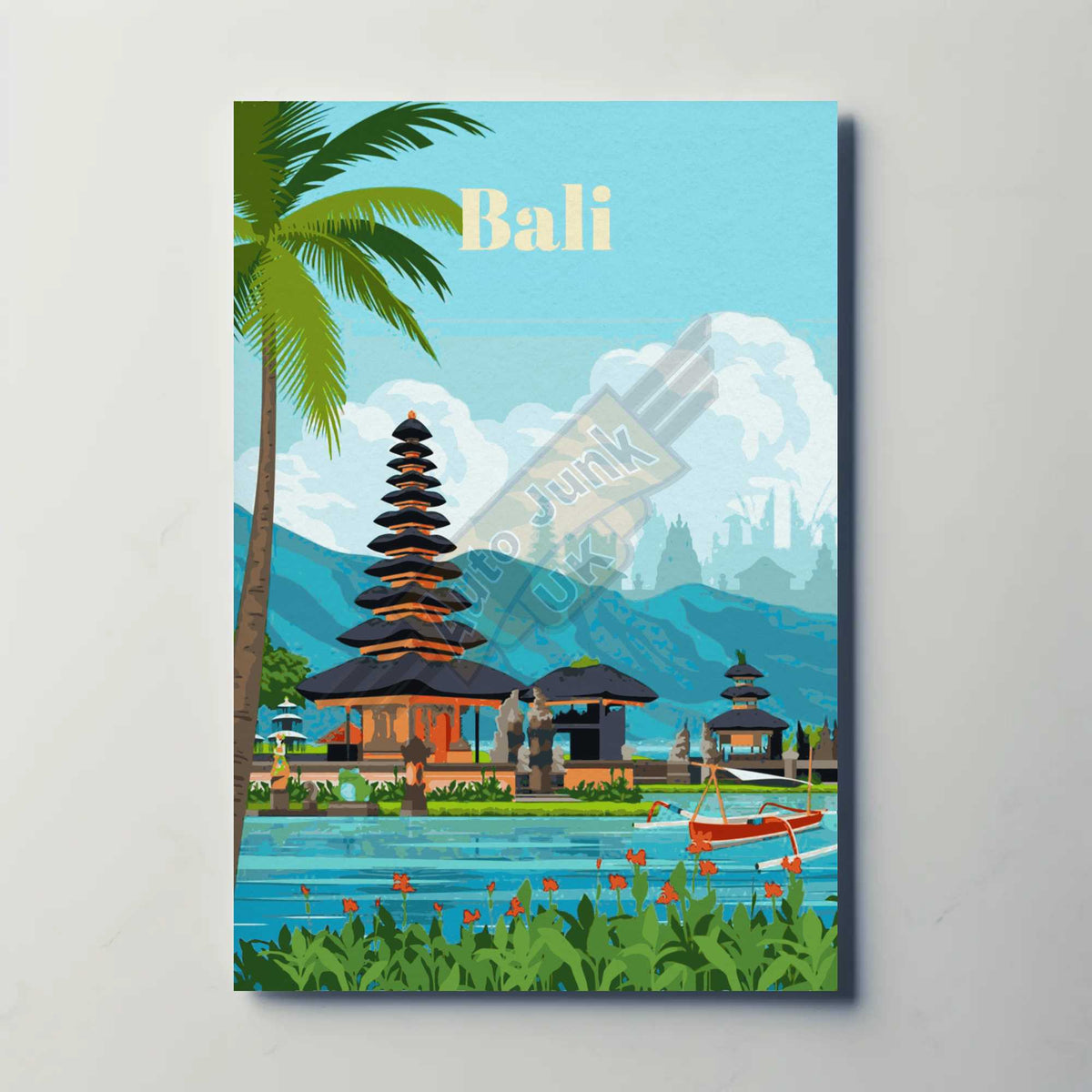 Bali Metal Poster