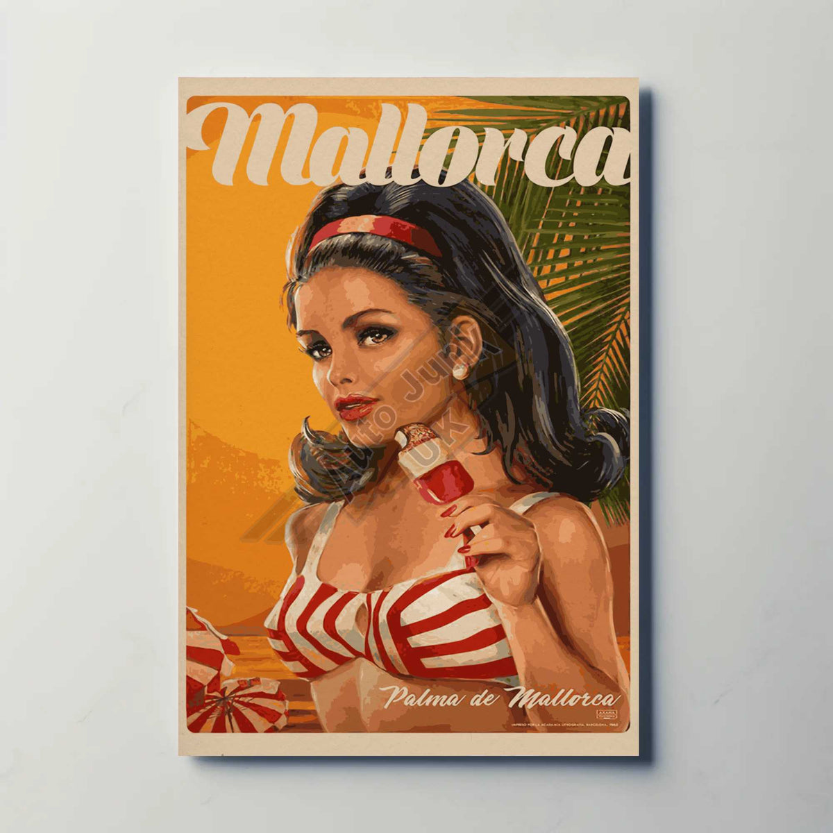 Palma de Mallorca Metal Poster