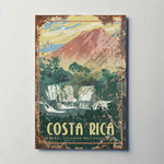 Costa Rica Metal Poster