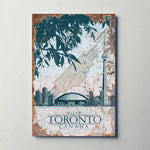 Toronto Canada Metal Poster