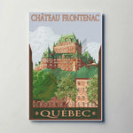 Quebec Metal Poster