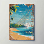 Tenerife Metal Poster