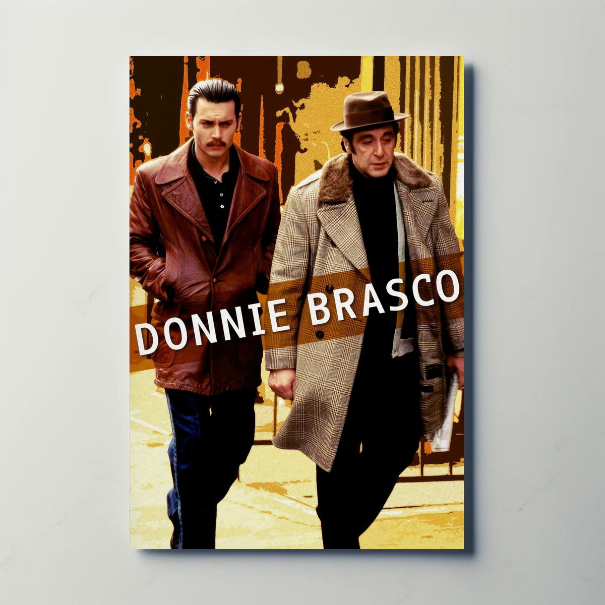 Donnie Brasco (1997) Metal Film Poster