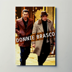 Donnie Brasco (1997) Metal Film Poster
