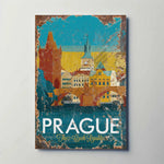 Prague The Czech Republic Metal Poster