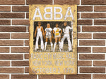 Abba Metal Poster Sign