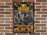 Aerosmith Vacation Tour Metal Poster Sign
