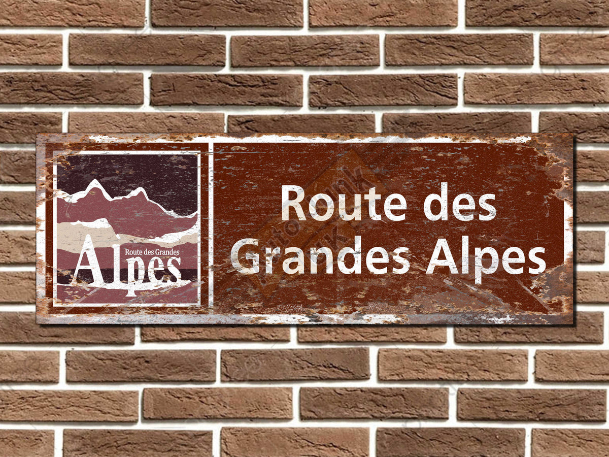 Route des Grandes Alpes Street Sign