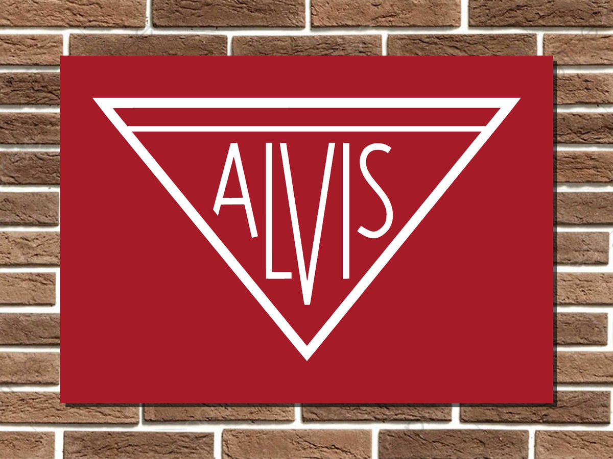 Alvis Metal Sign