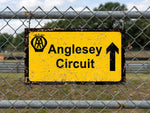 Anglesey Circuit AA Direction Street Sign