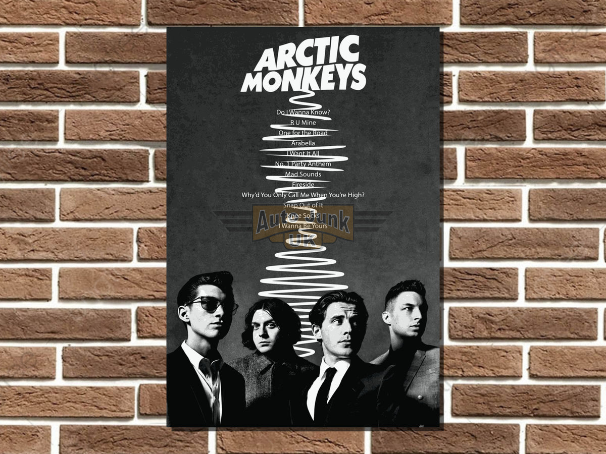 Arctic Monkeys Metal Poster Sign
