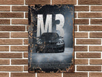 M3 F80 Metal Poster Print