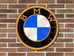 BMW Logo Metal Sign