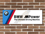 BMW M Power Metal Sign
