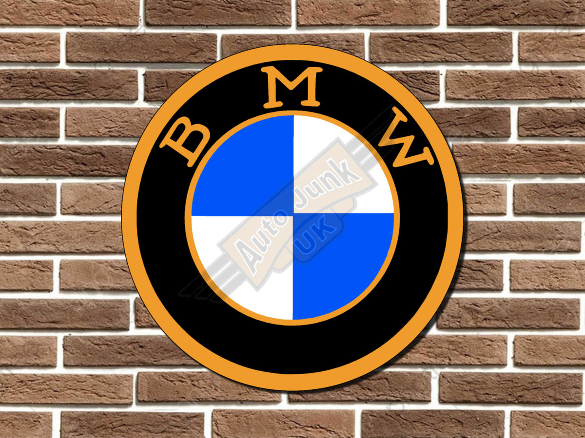 BMW Logo Metal Sign