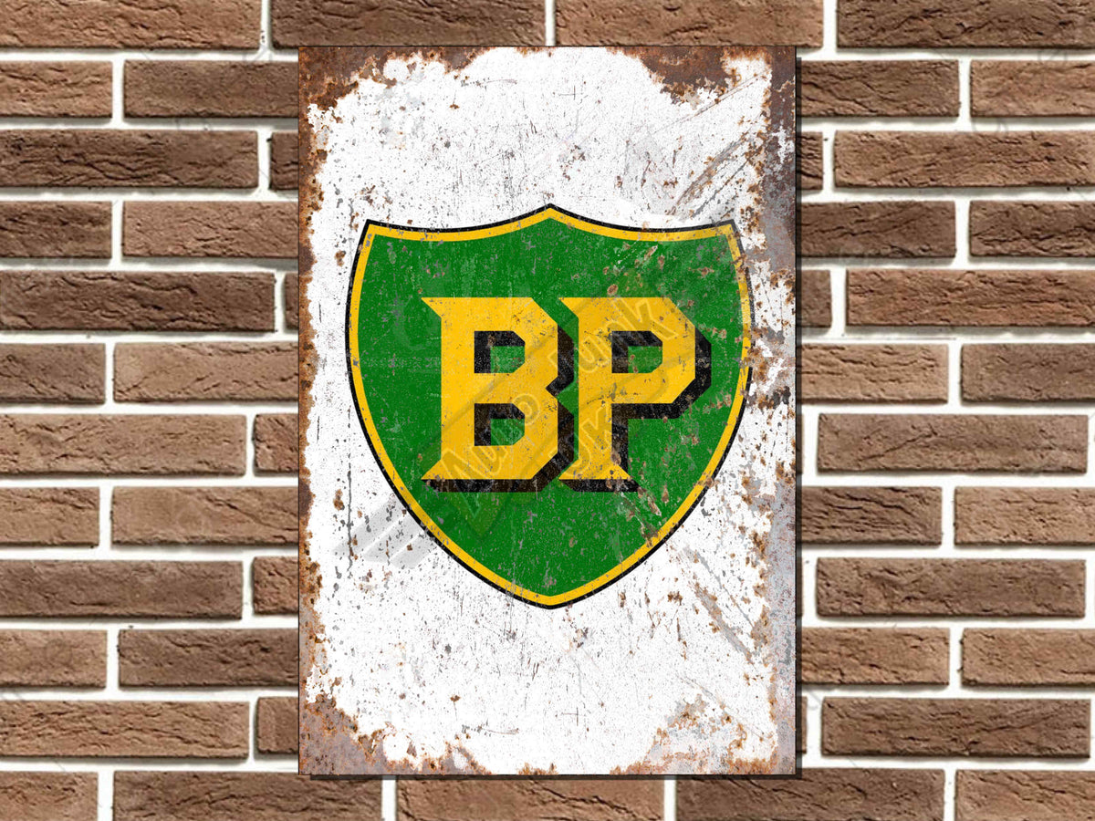 BP Metal Sign