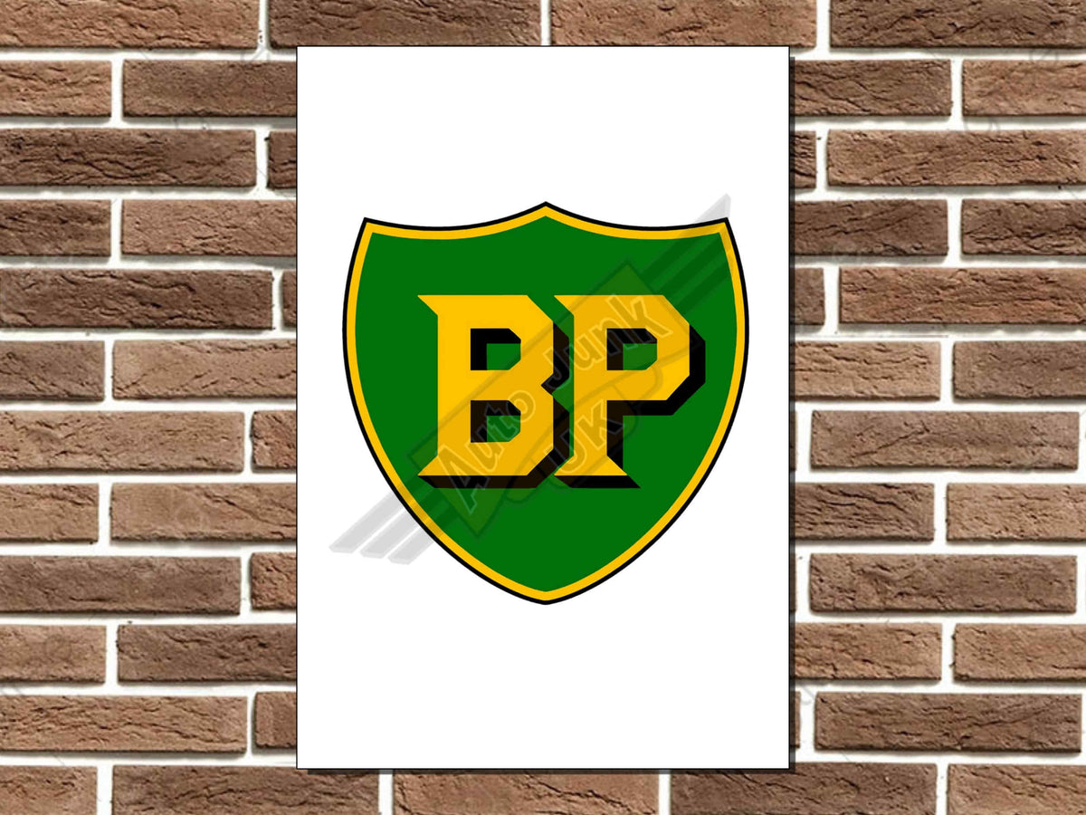 BP Metal Sign