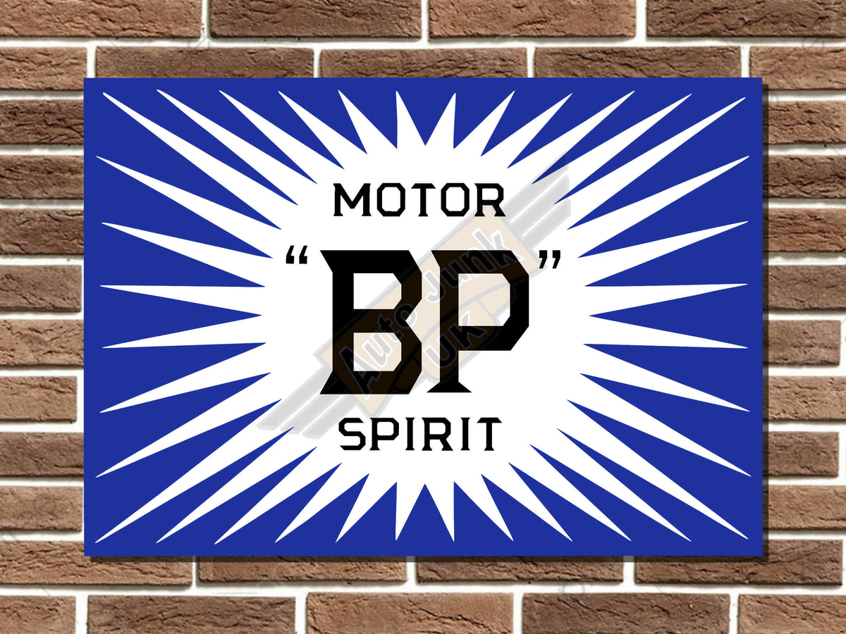 BP Motor Spirit Metal Sign ll