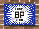 BP Motor Spirit Metal Sign ll