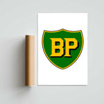 BP Shield Paper Poster