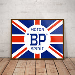 BP Motor Spirit Paper Poster