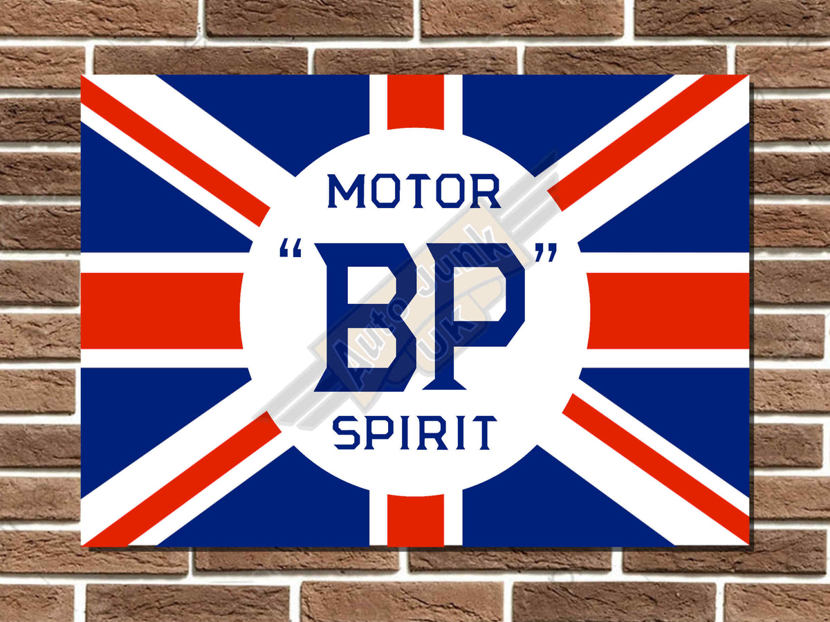 BP Motor Spirit Metal Sign