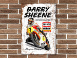 Barry Sheene Suzuki RG500 Metal Sign