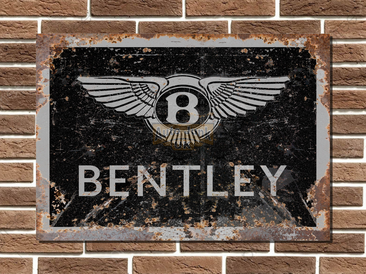 Bentley Metal Sign