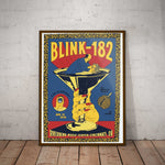 Blink 182 Paper Poster