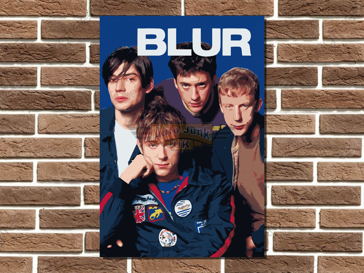 Blur Metal Poster Sign