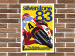 British Motorcycle Grand Prix 1983 Metal Sign