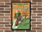 Brooklands 1000 Miles Race Metal Sign