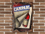 Campari Bitter Metal Sign