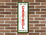 Castrol Metal Sign