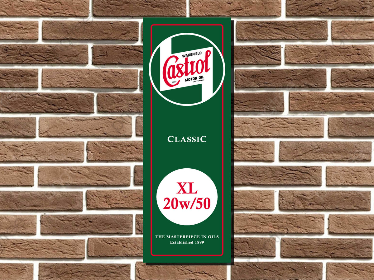 Castrol Classic Motor Oil Metal Sign