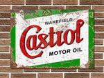 Castrol Motor Oil Metal Sign