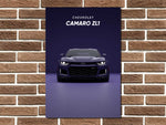 Chevrolet Camaro ZL1 Metal Poster Print