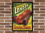 Crystal Palace London Grand Prix Metal Sign