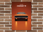 Dodge Charger '70 Metal Poster Print