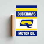 Duckhams Motor Oil Paper Poster