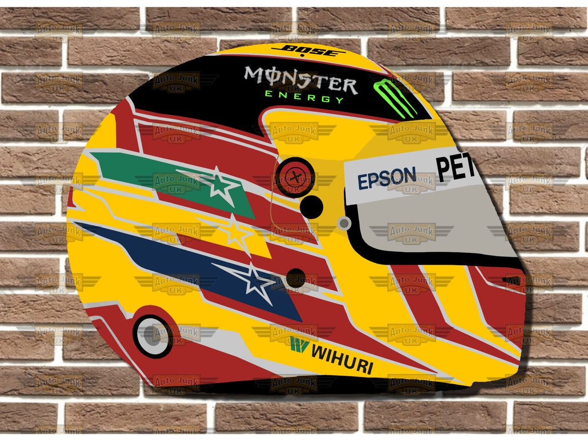 Lewis Hamilton 2008 Helmet Wall Plaque *CLEARANCE ITEM*
