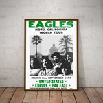 Eagles Hotel California Paper Poster