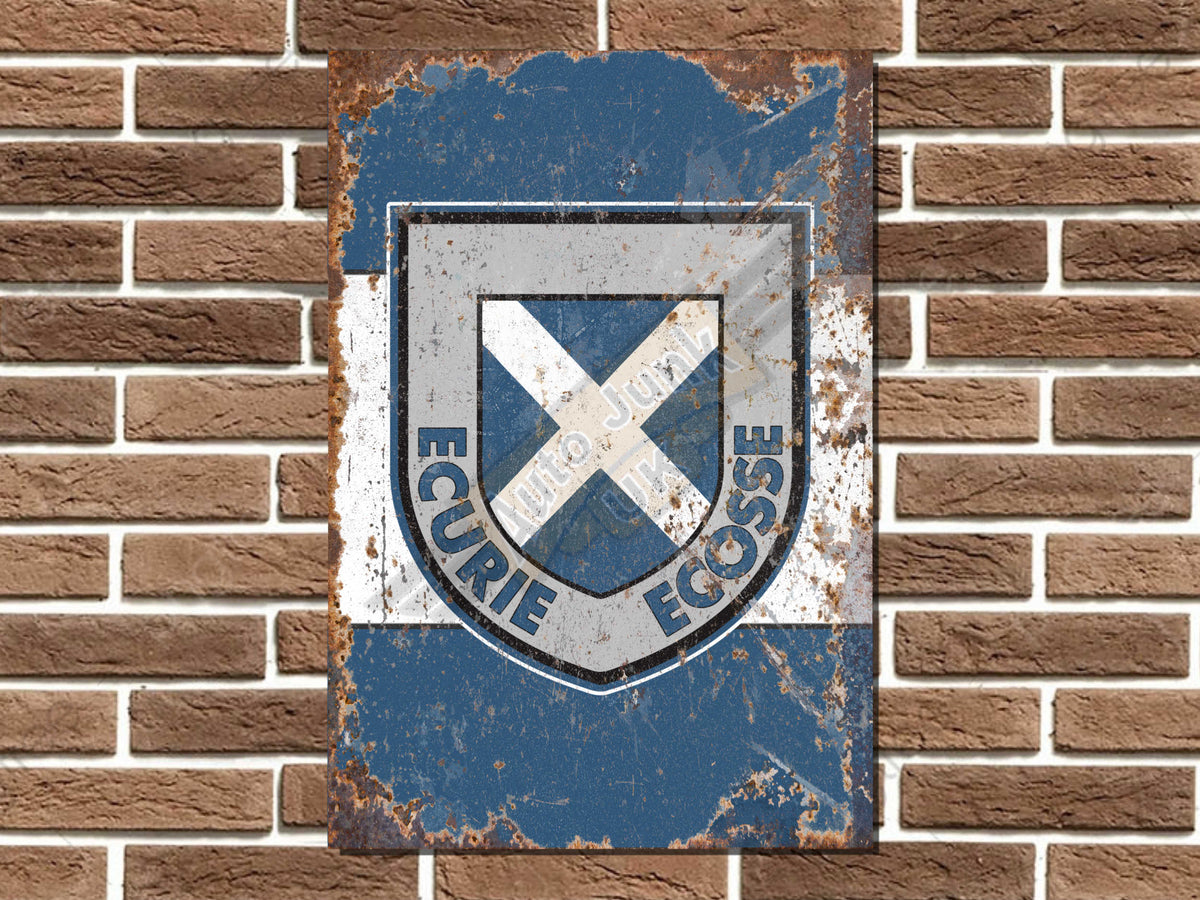Ecurie Ecosse Metal Sign