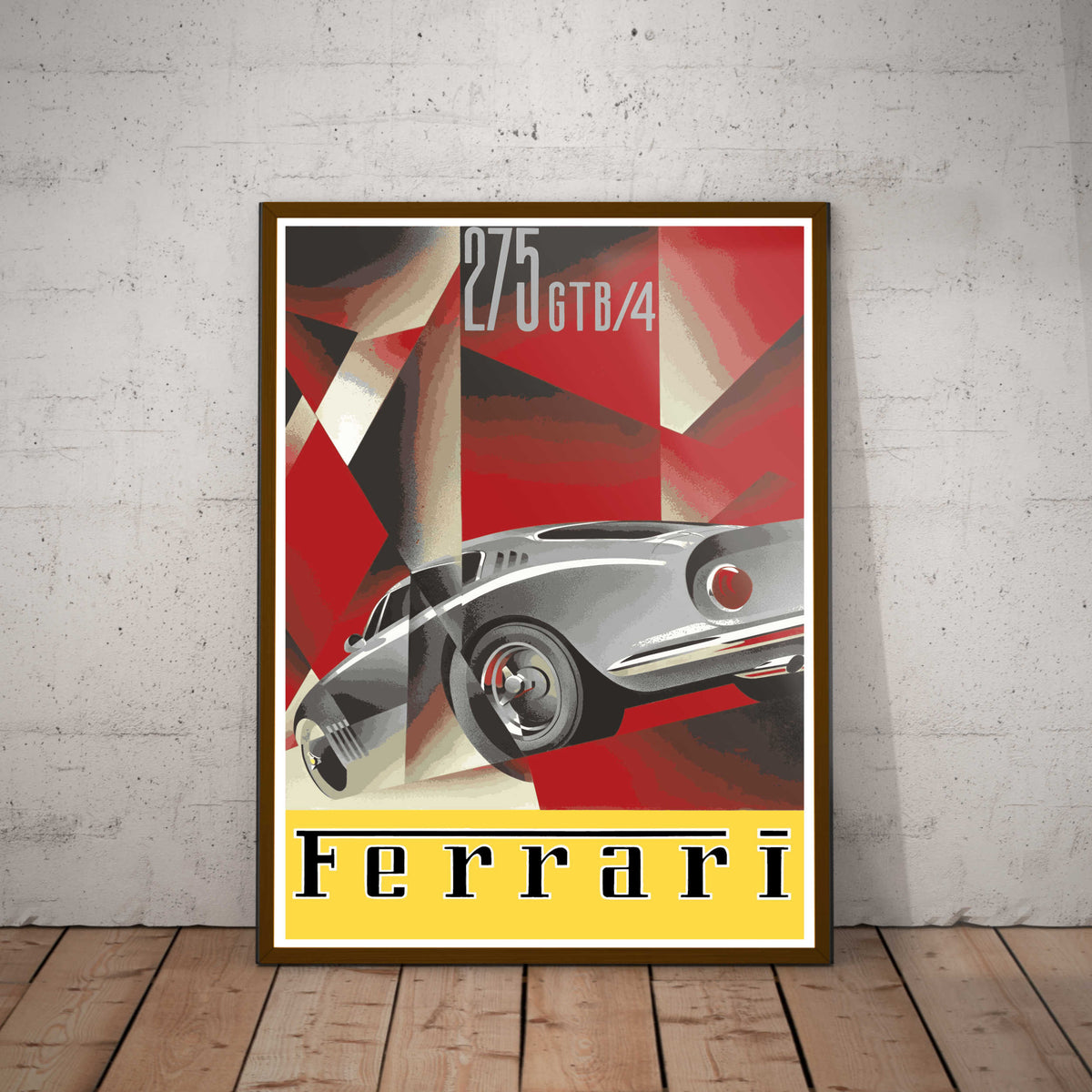 Ferrari 275 Paper Poster