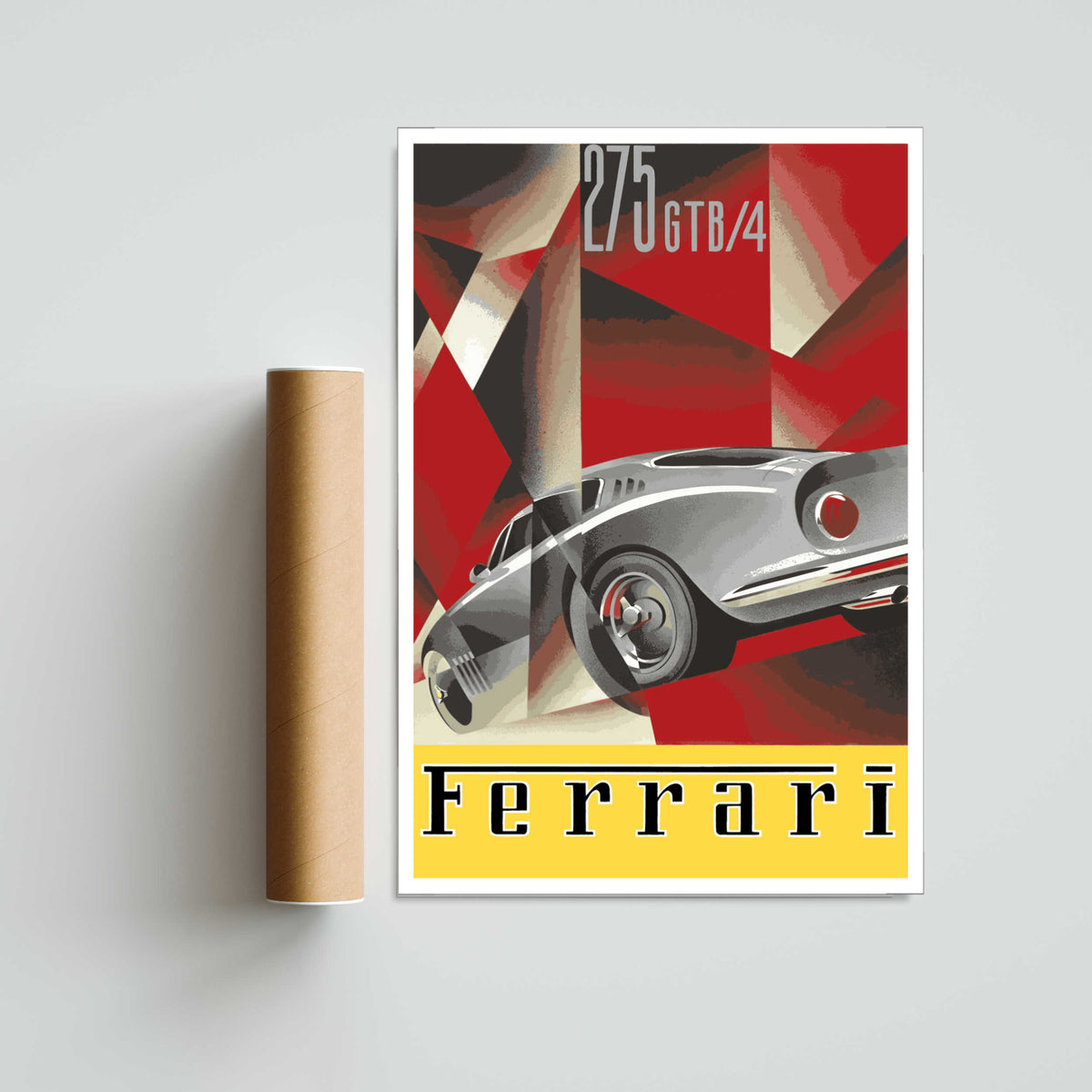 Ferrari 275 Paper Poster