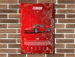 F40 Metal Poster Print